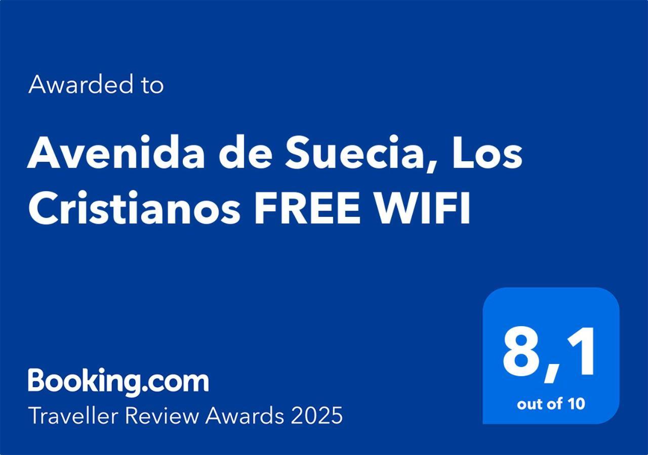 Avenida De Suecia, Los Cristianos Free Wifi Arona  Zewnętrze zdjęcie